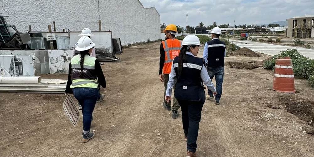 Supervisión de seguridad en obra